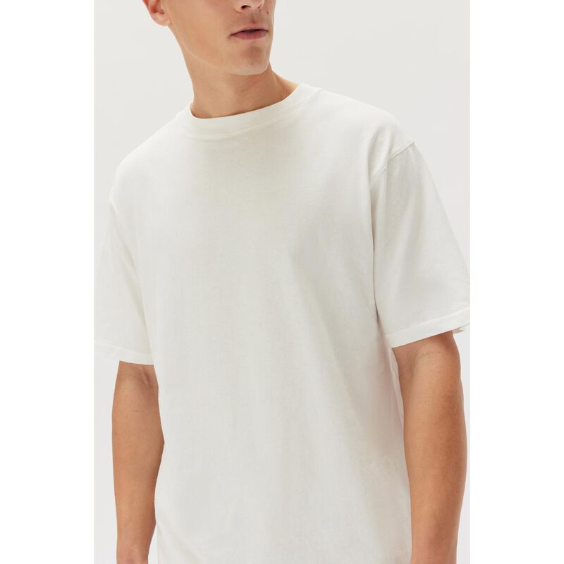 Assembly Label Knox Organic Oversized Tee Antique White image number 2